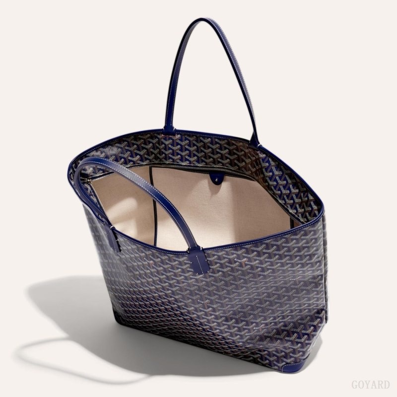 Goyard ARTOIS GM BAG Mørkeblå Blå | SUXU7101