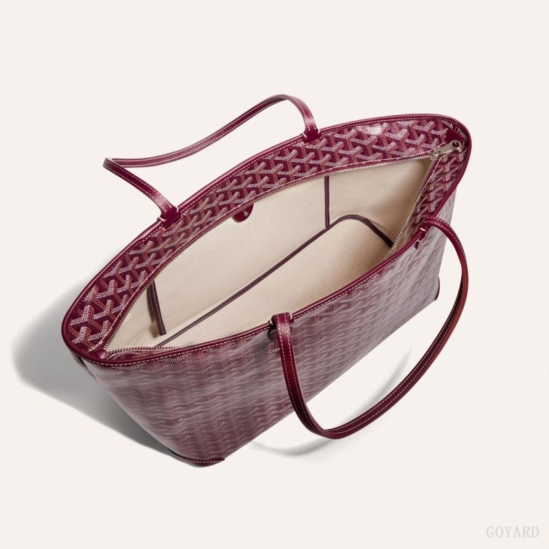 Goyard ARTOIS MM BAG Bordeaux | FLSV4226