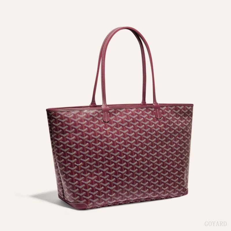 Goyard ARTOIS MM BAG Bordeaux | FLSV4226