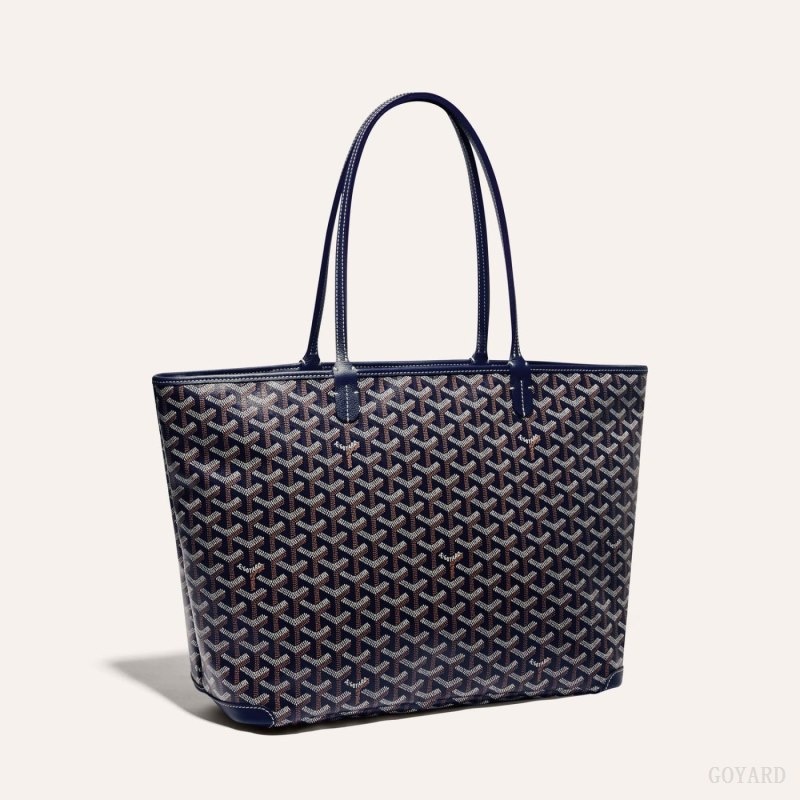 Goyard ARTOIS MM BAG Mørkeblå Blå | PBWG0265