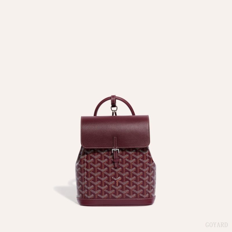 Goyard Alpin Mini Backpack Bordeaux | YKSO4633