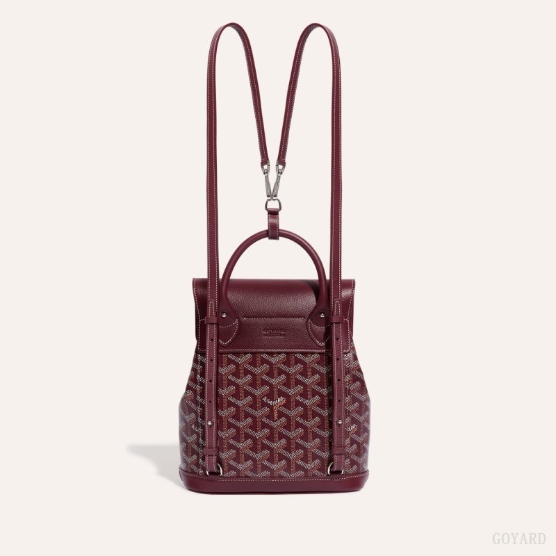 Goyard Alpin Mini Backpack Bordeaux | YKSO4633