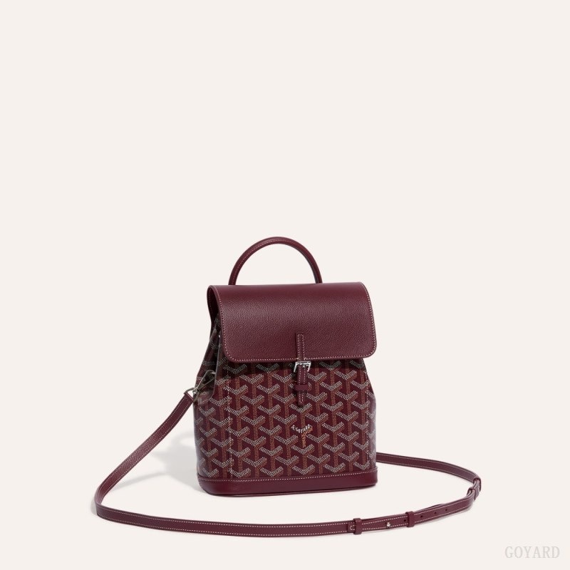 Goyard Alpin Mini Backpack Bordeaux | YKSO4633