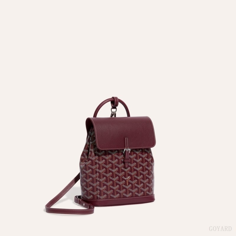 Goyard Alpin Mini Backpack Bordeaux | YKSO4633