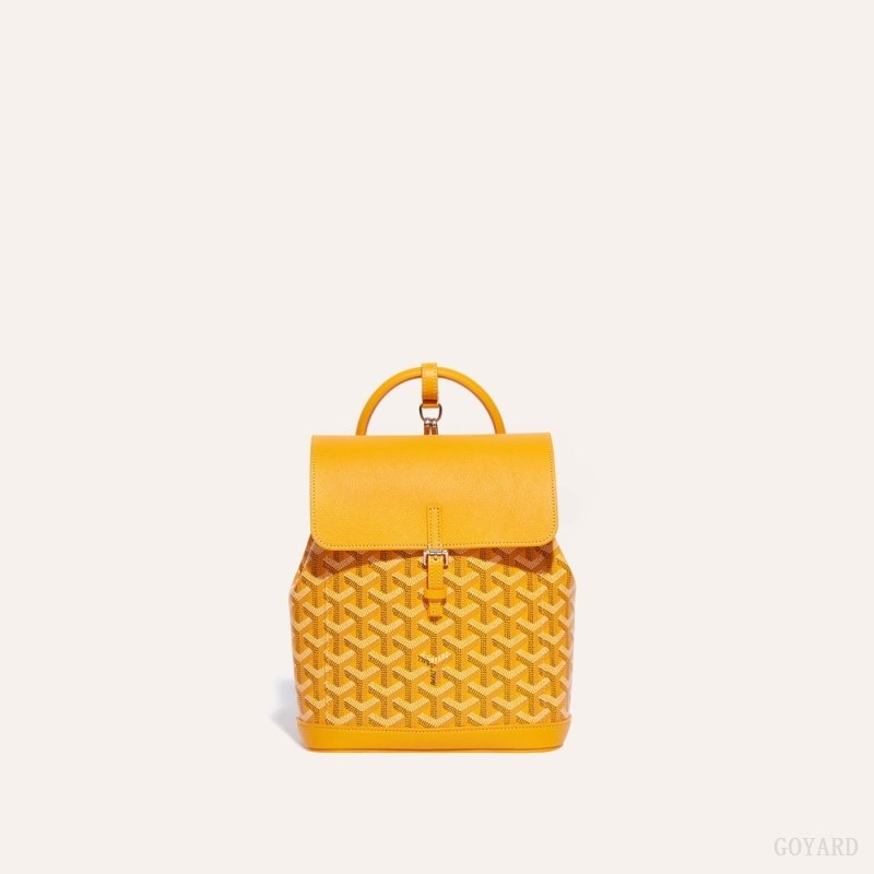 Goyard Alpin Mini Backpack Gul | TGFA1801