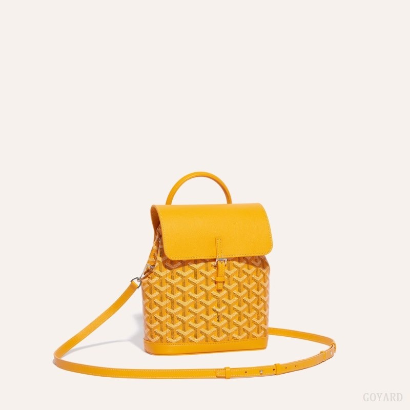 Goyard Alpin Mini Backpack Gul | TGFA1801