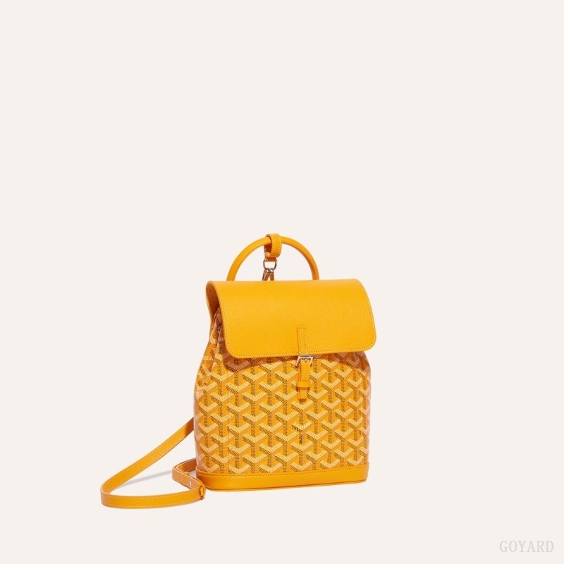 Goyard Alpin Mini Backpack Gul | TGFA1801