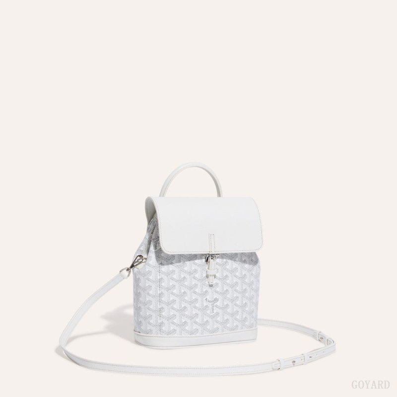 Goyard Alpin Mini Backpack Hvide | ACWT6553