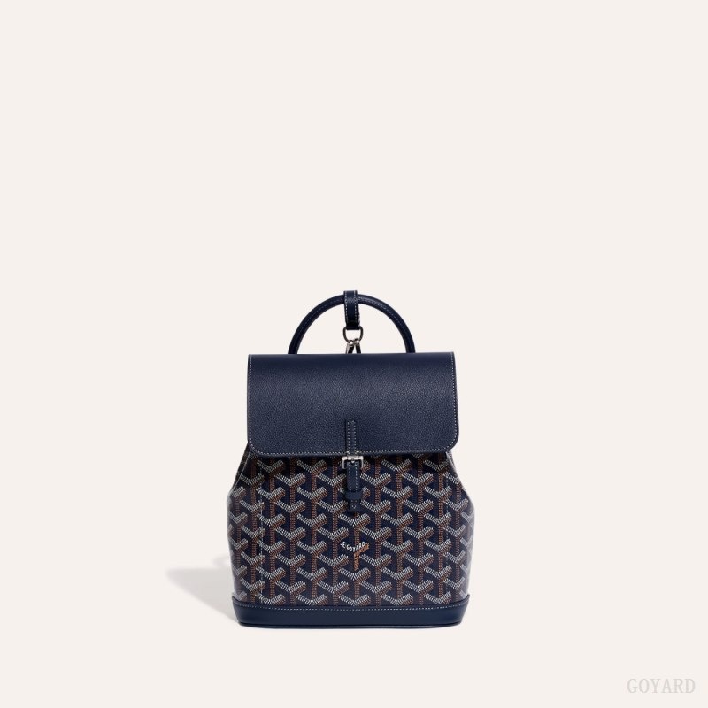 Goyard Alpin Mini Backpack Mørkeblå Blå | OSTW9771