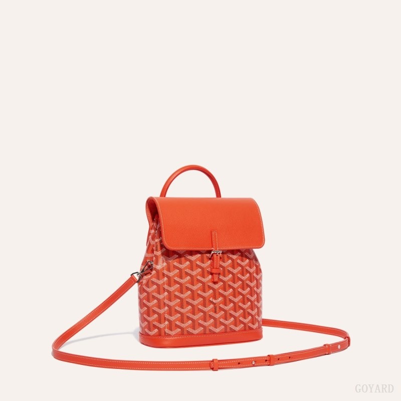 Goyard Alpin Mini Backpack Orange | ZMOO2854