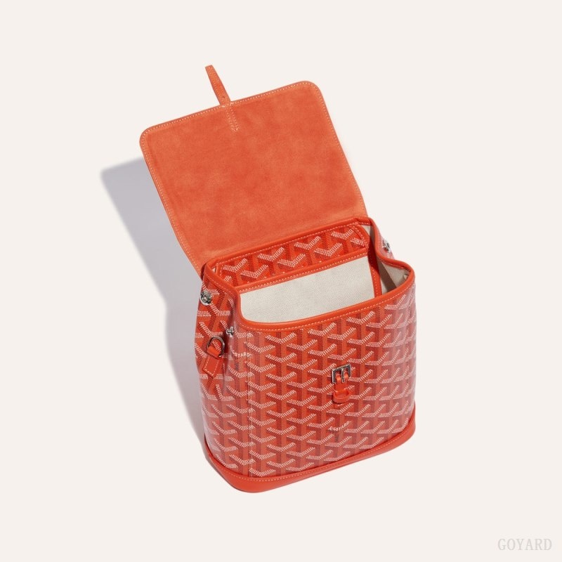 Goyard Alpin Mini Backpack Orange | ZMOO2854