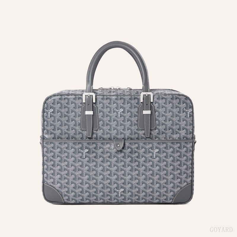 Goyard Ambassade MM Document Case Grå | LUNM9055