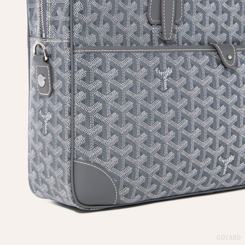 Goyard Ambassade MM Document Case Grå | LUNM9055