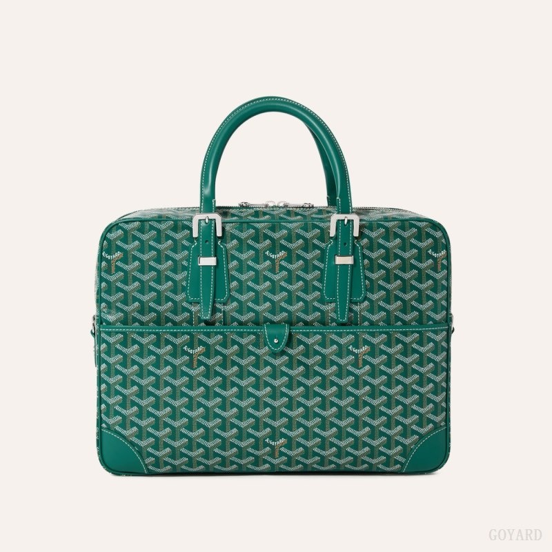 Goyard Ambassade MM Document Case Grøn | FWFC2062