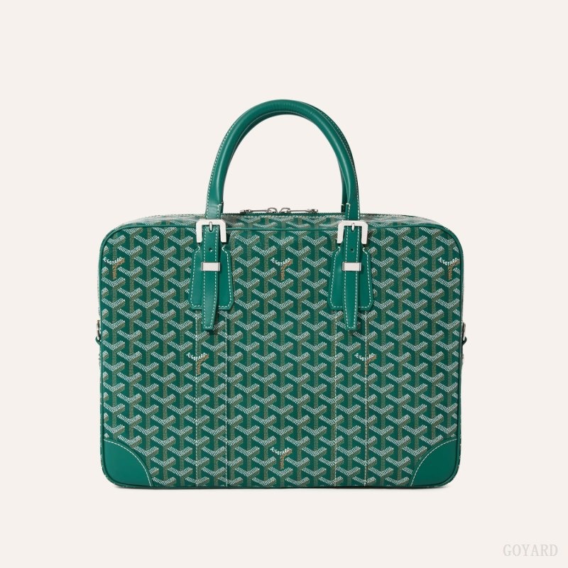 Goyard Ambassade MM Document Case Grøn | FWFC2062