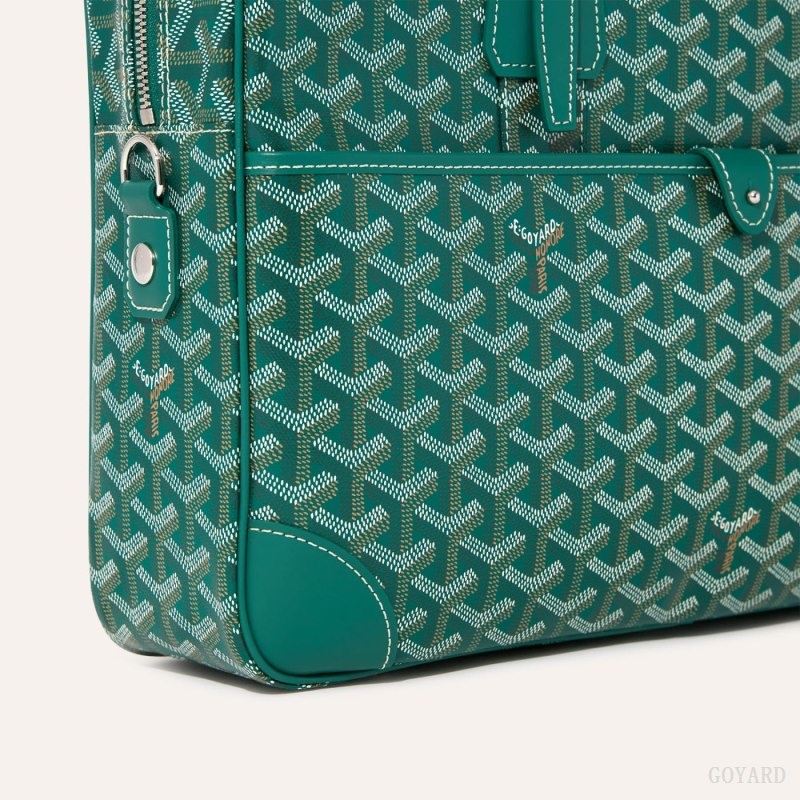 Goyard Ambassade MM Document Case Grøn | FWFC2062