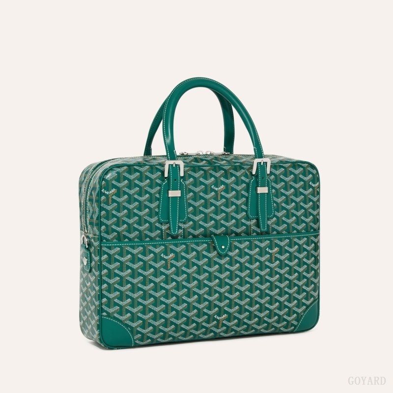 Goyard Ambassade MM Document Case Grøn | FWFC2062