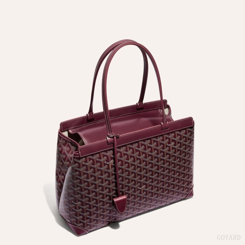 Goyard BELLECHASSE BIAUDE PM BAG Bordeaux | ZZIQ3784