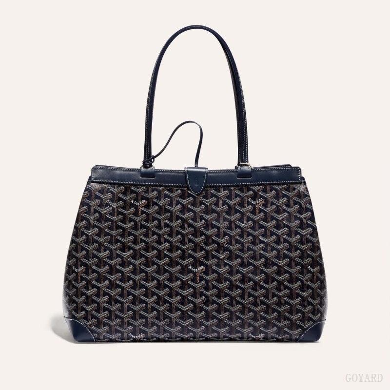 Goyard BELLECHASSE BIAUDE PM BAG Mørkeblå Blå | OTWD5673