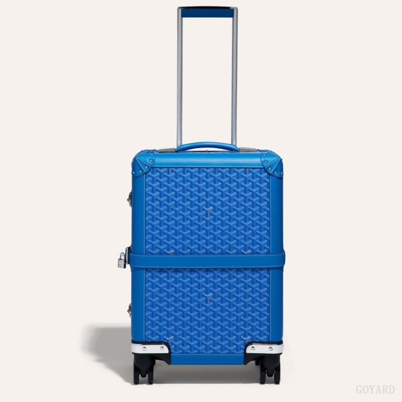 Goyard BOURGET PM TROLLEY CASE Blå | ZDQS4834