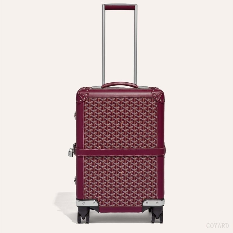 Goyard BOURGET PM TROLLEY CASE Bordeaux | ZFQK5720