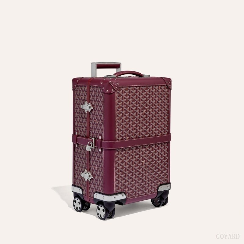 Goyard BOURGET PM TROLLEY CASE Bordeaux | ZFQK5720