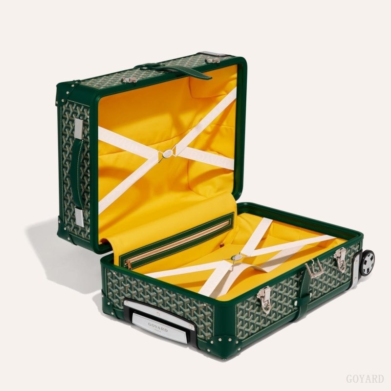 Goyard BOURGET PM TROLLEY CASE Grøn | KQHN5594