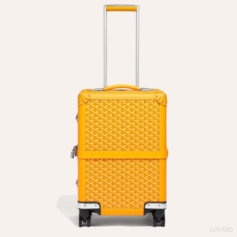 Goyard BOURGET PM TROLLEY CASE Gul | FLBO3625