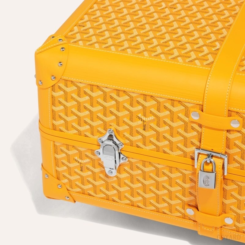 Goyard BOURGET PM TROLLEY CASE Gul | FLBO3625