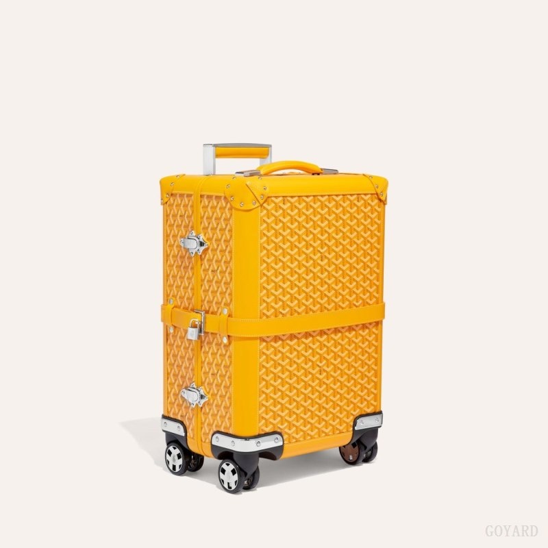 Goyard BOURGET PM TROLLEY CASE Gul | FLBO3625