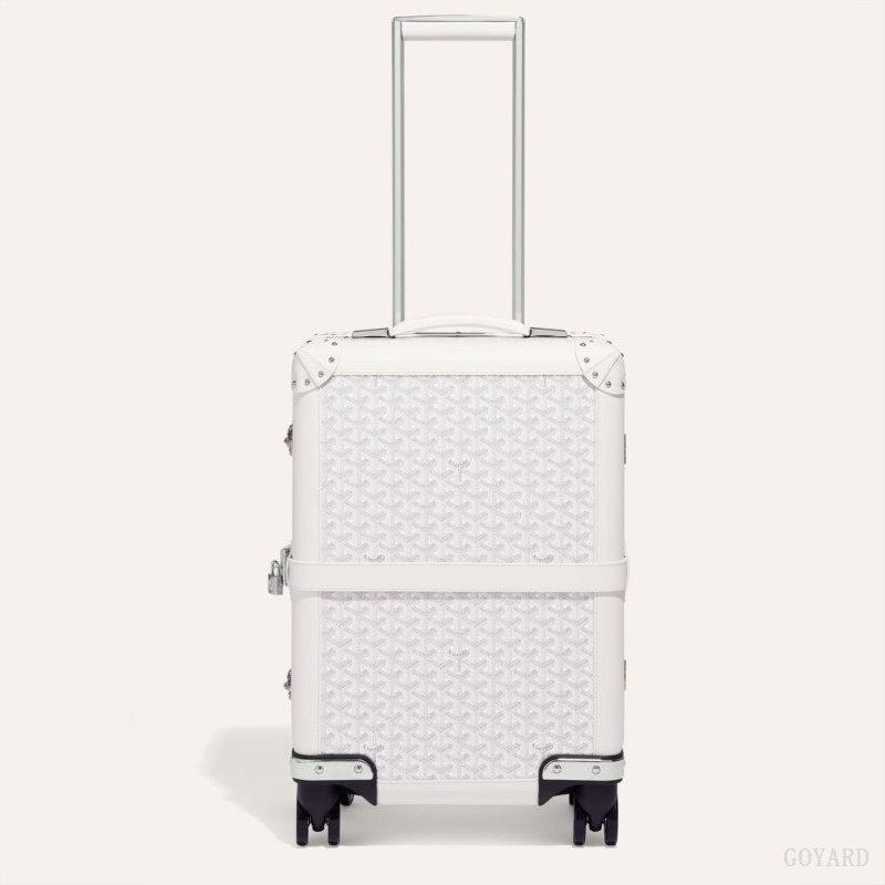 Goyard BOURGET PM TROLLEY CASE Hvide | SQBI4488