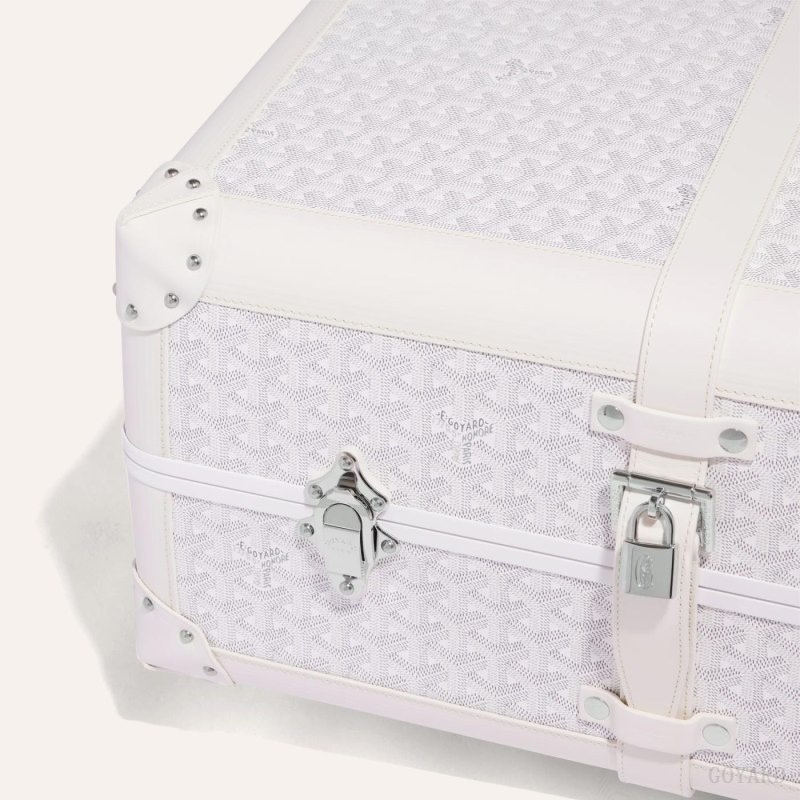 Goyard BOURGET PM TROLLEY CASE Hvide | SQBI4488