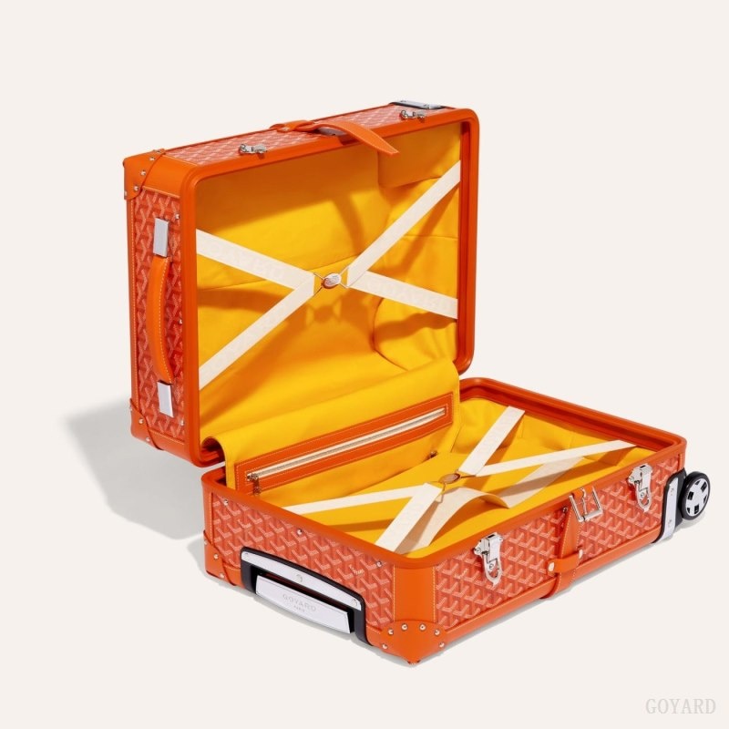 Goyard BOURGET PM TROLLEY CASE Orange | DFEE4271