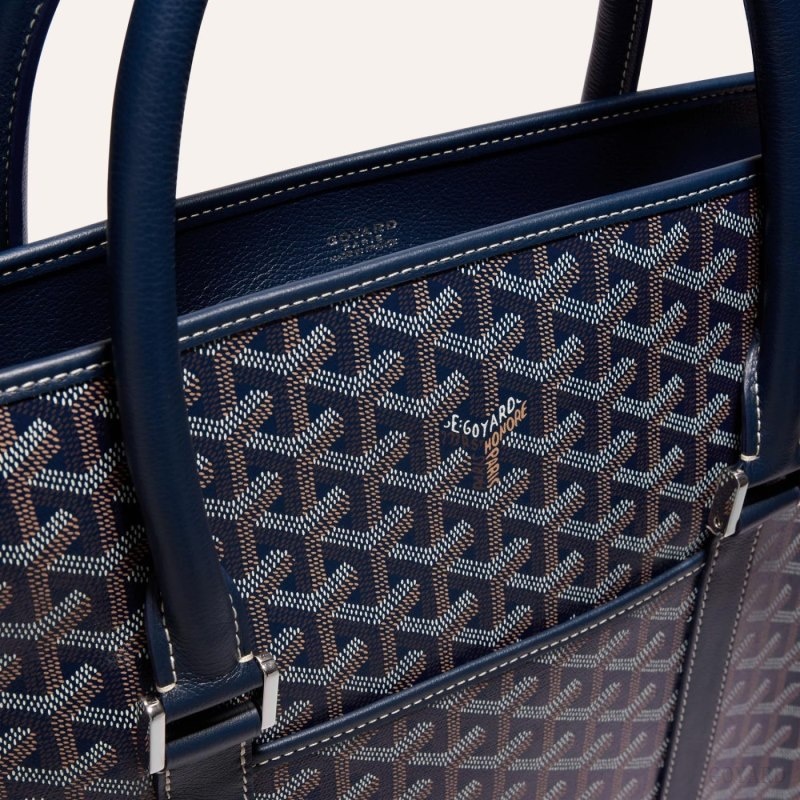 Goyard BOURGOGNE BAG Mørkeblå Blå | VMVN0830