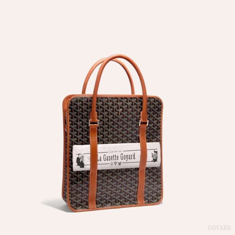 Goyard BOURGOGNE BAG Sort Brune | DZVT4897