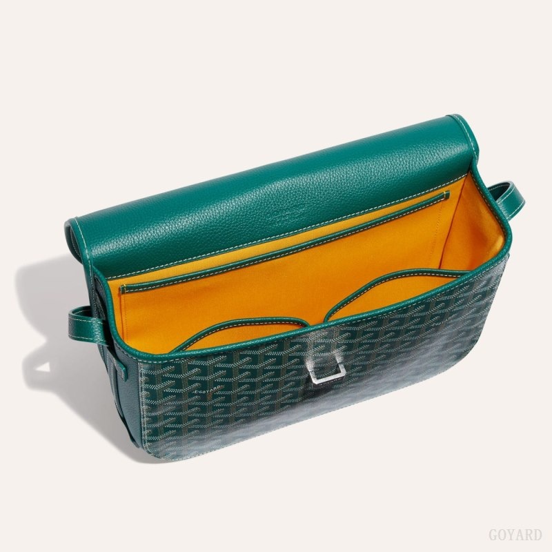 Goyard Belvedere MM Bag Grøn | XFME0069