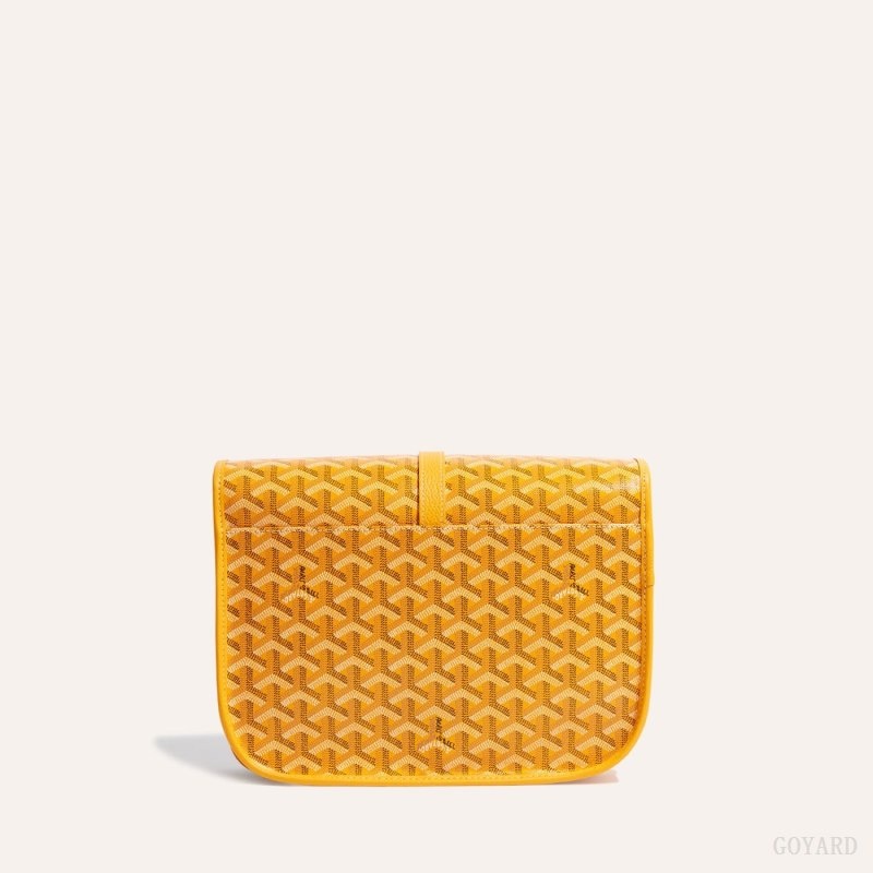 Goyard Belvedere MM Bag Gul | PDVC9929