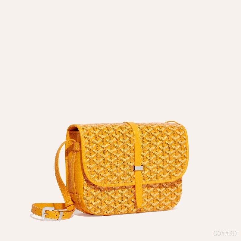 Goyard Belvedere MM Bag Gul | PDVC9929