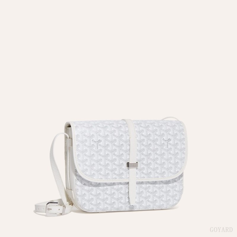 Goyard Belvedere MM Bag Hvide | GPMK7097