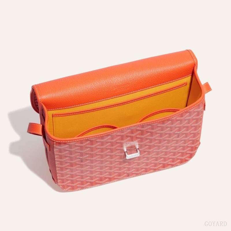 Goyard Belvedere MM Bag Orange | XLXN0049