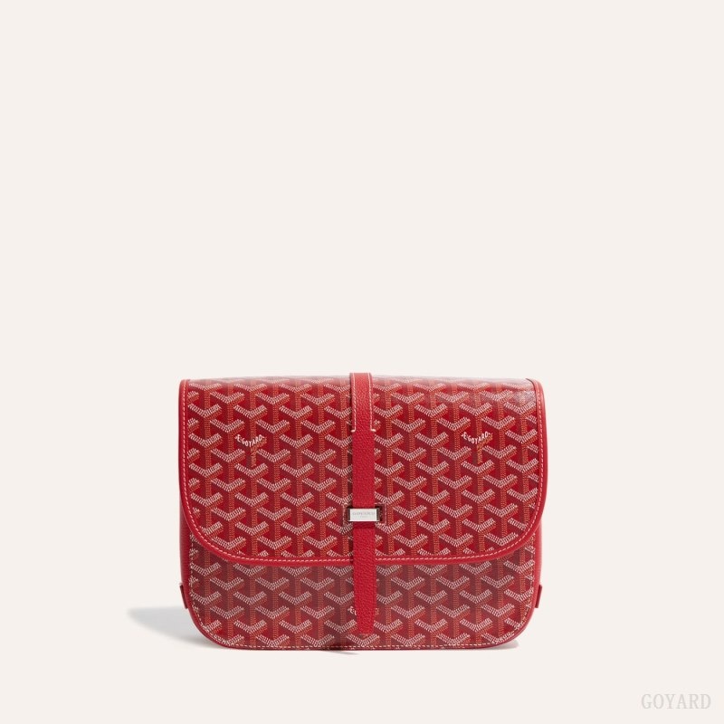 Goyard Belvedere MM Bag Rød | ISID4600