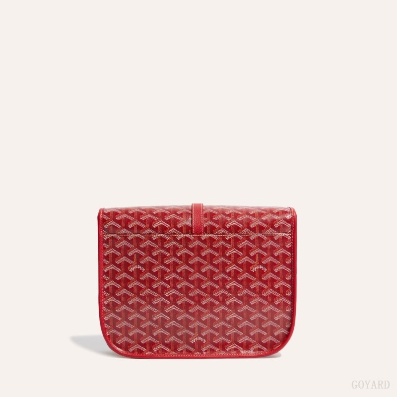 Goyard Belvedere MM Bag Rød | ISID4600