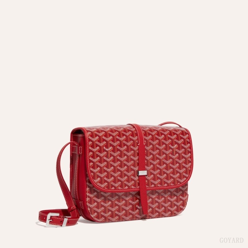 Goyard Belvedere MM Bag Rød | ISID4600