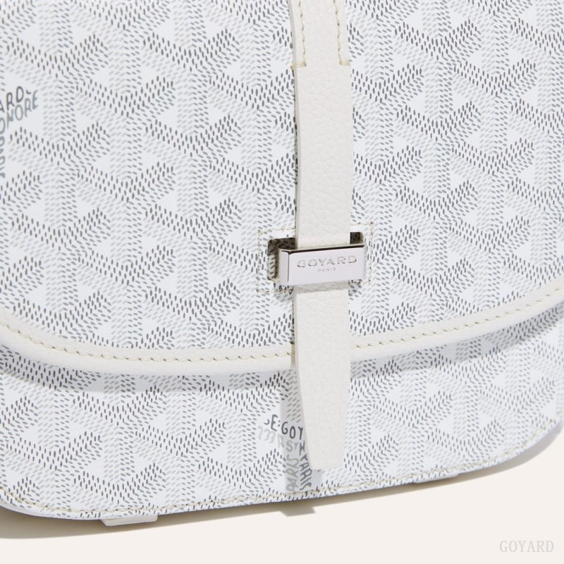 Goyard Belvedere PM Bag Hvide | STGX4707