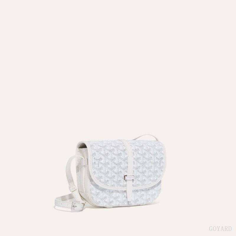 Goyard Belvedere PM Bag Hvide | STGX4707