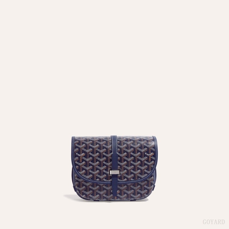 Goyard Belvedere PM Bag Mørkeblå Blå | GPLW5104