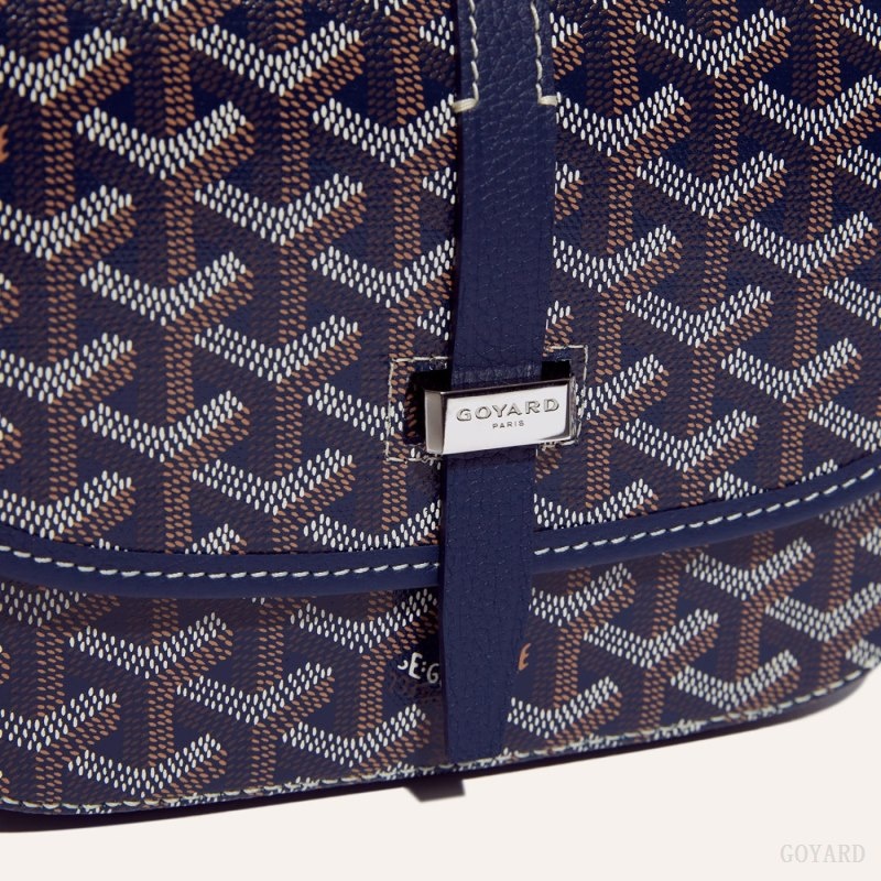 Goyard Belvedere PM Bag Mørkeblå Blå | GPLW5104