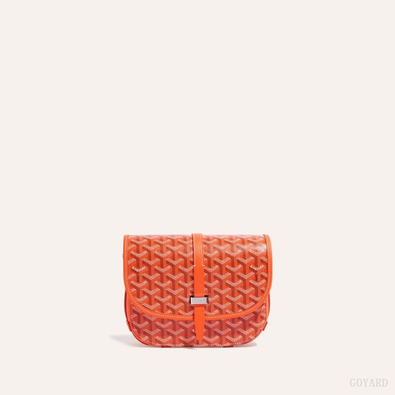 Goyard Belvedere PM Bag Orange | QAUF0341