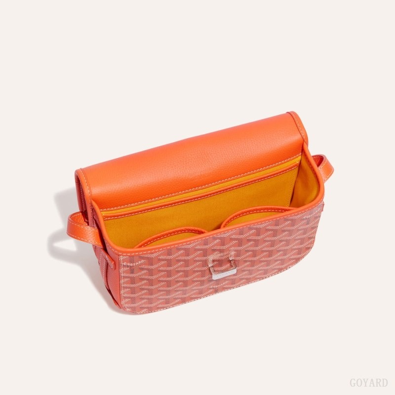 Goyard Belvedere PM Bag Orange | QAUF0341