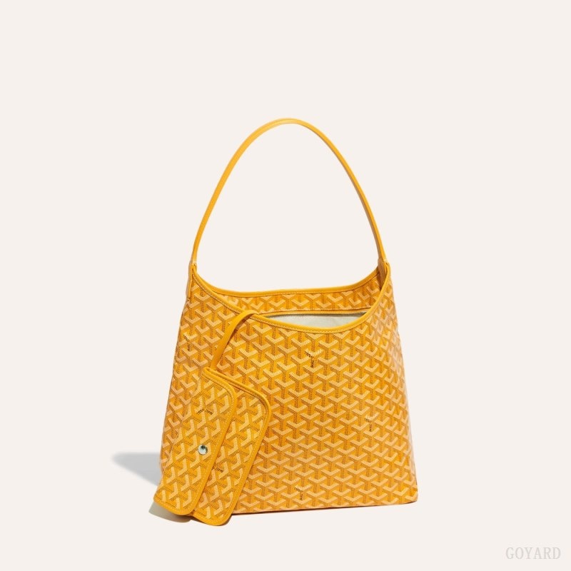 Goyard Bohème Hobo Bag Gul | WKQW9383